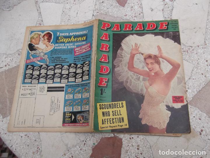 Journals: parade n&ordm; 1162, 1962, revista erotica u.s.a. ,solo para adultos,