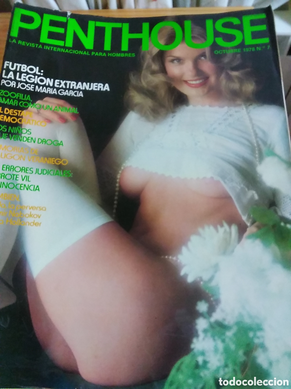 Journals: Penthouse espa&ntilde;ol revista erotica desnudos mujeres n&uacute;mero 7 a&ntilde;o 1978 octubre