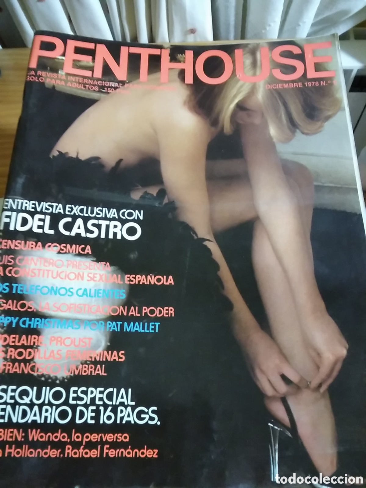 Journals: Penthouse espa&ntilde;ol revista erotica desnudos mujeres n&uacute;mero 9 a&ntilde;o 1978 diciembre