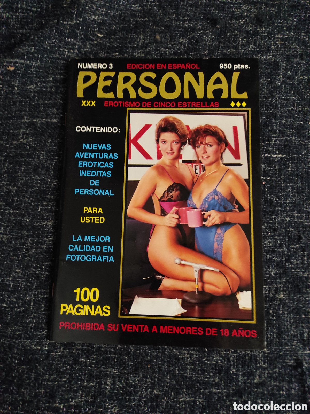 Zeitschriften: PERSONAL, N&ordm; 3 , REVISTA EROTICA DE LOS A&Ntilde;OS 80