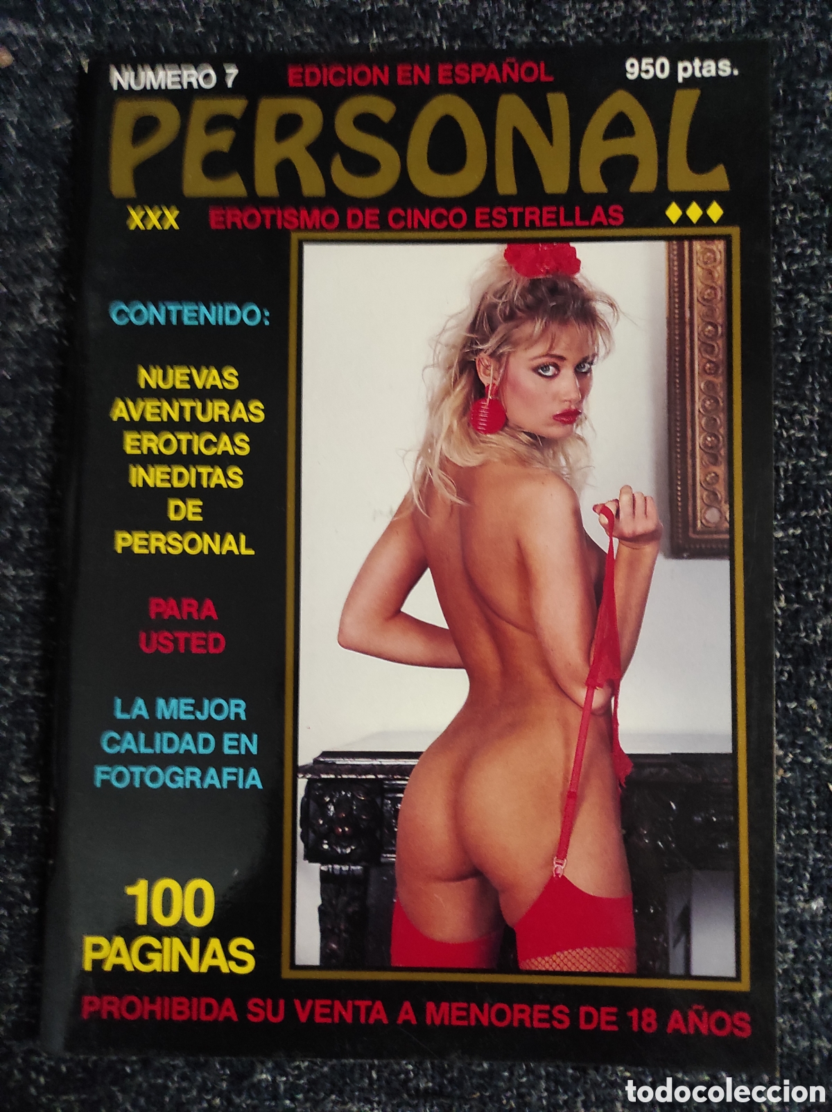 Zeitschriften: PERSONAL, N&ordm; 7 , REVISTA EROTICA DE LOS A&Ntilde;OS 80