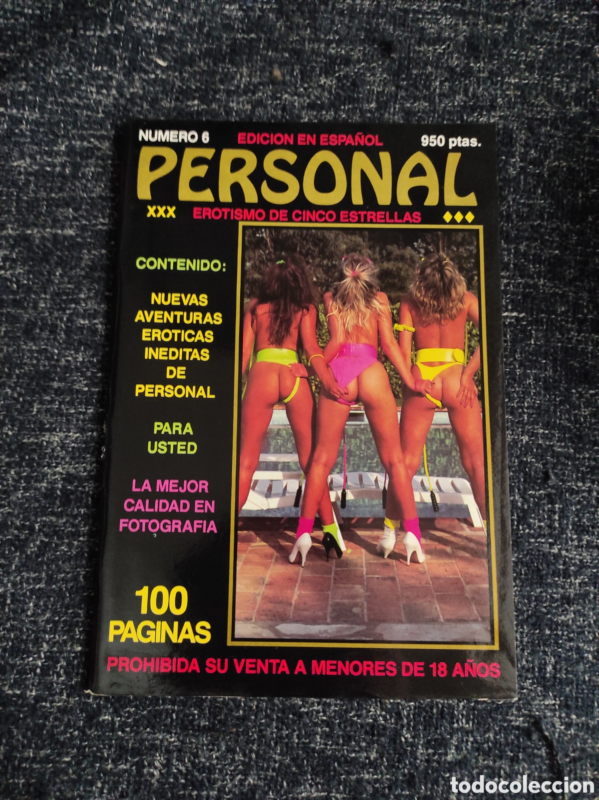 Zeitschriften: PERSONAL, N&ordm; 6 , REVISTA EROTICA DE LOS A&Ntilde;OS 90