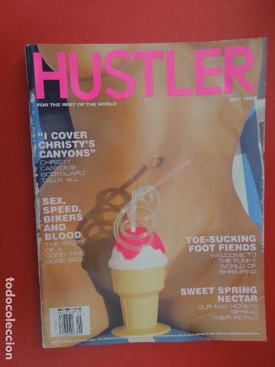 Zeitschriften: HUSTLER - MAY 1997- SEX , SPEED BIKERS AND BLOOD REVISTA PORNO EROTICA SOLO PARA ADULTOS