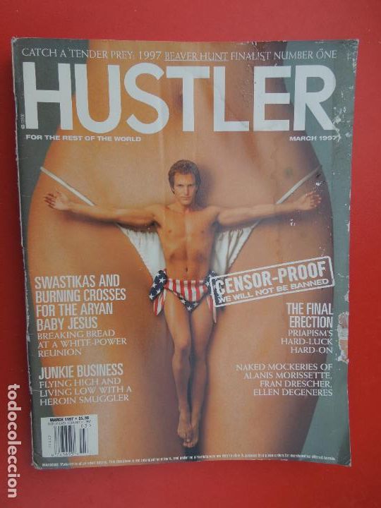 Zeitschriften: HUSTLER - MARCH 1997- THE FINAL ERECTION REVISTA PORNO EROTICA SOLO PARA ADULTOS