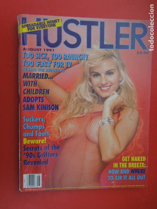 Zeitschriften: HUSTLER N&ordm; 2 - AUGUST 1991- MARRIED WITH CHILDREN - REVISTA PORNO EROTICA SOLO PARA ADULTOS