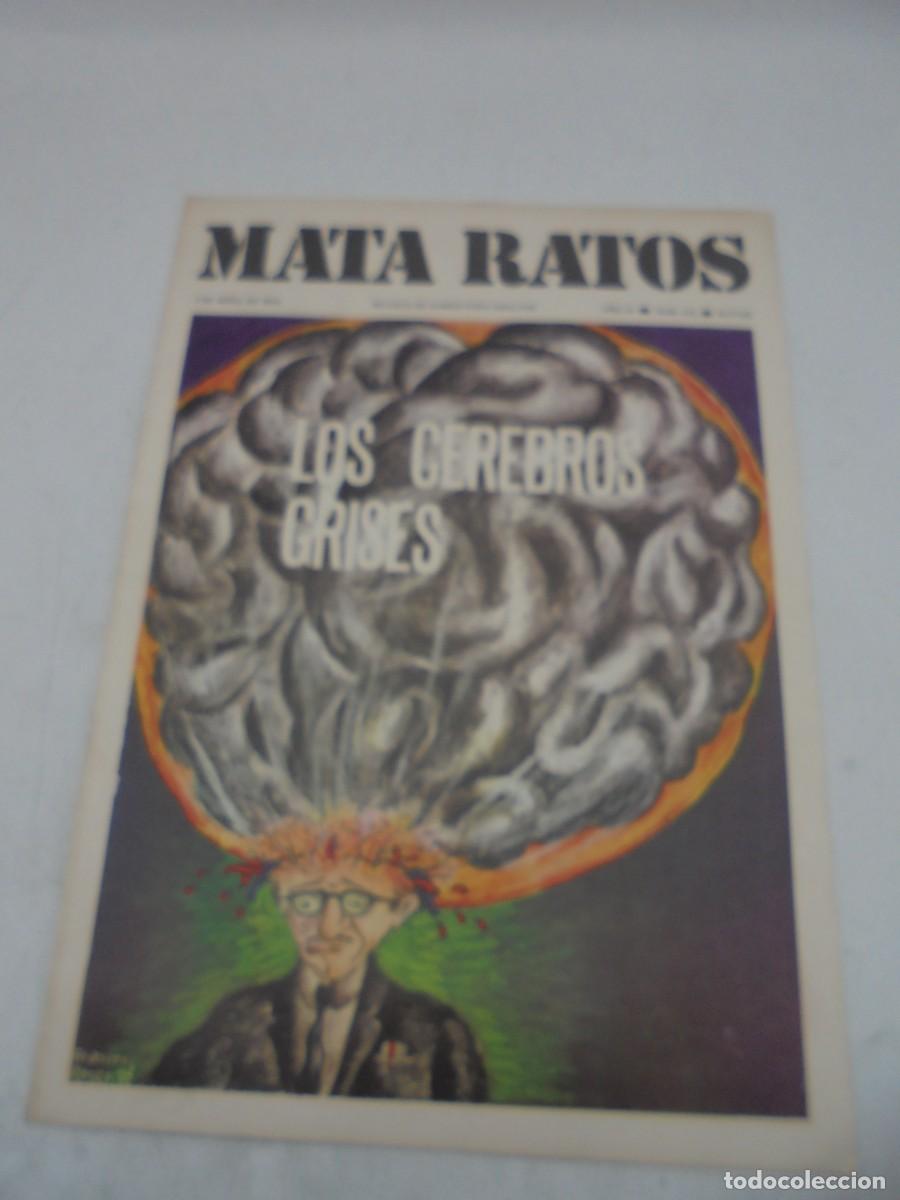 Zeitschriften: MATA RATOS. REVISTA DE HUMOR PARA ADULTOS. N&ordm;272. ABR. 1974. LOS CEREBROS GRISES.