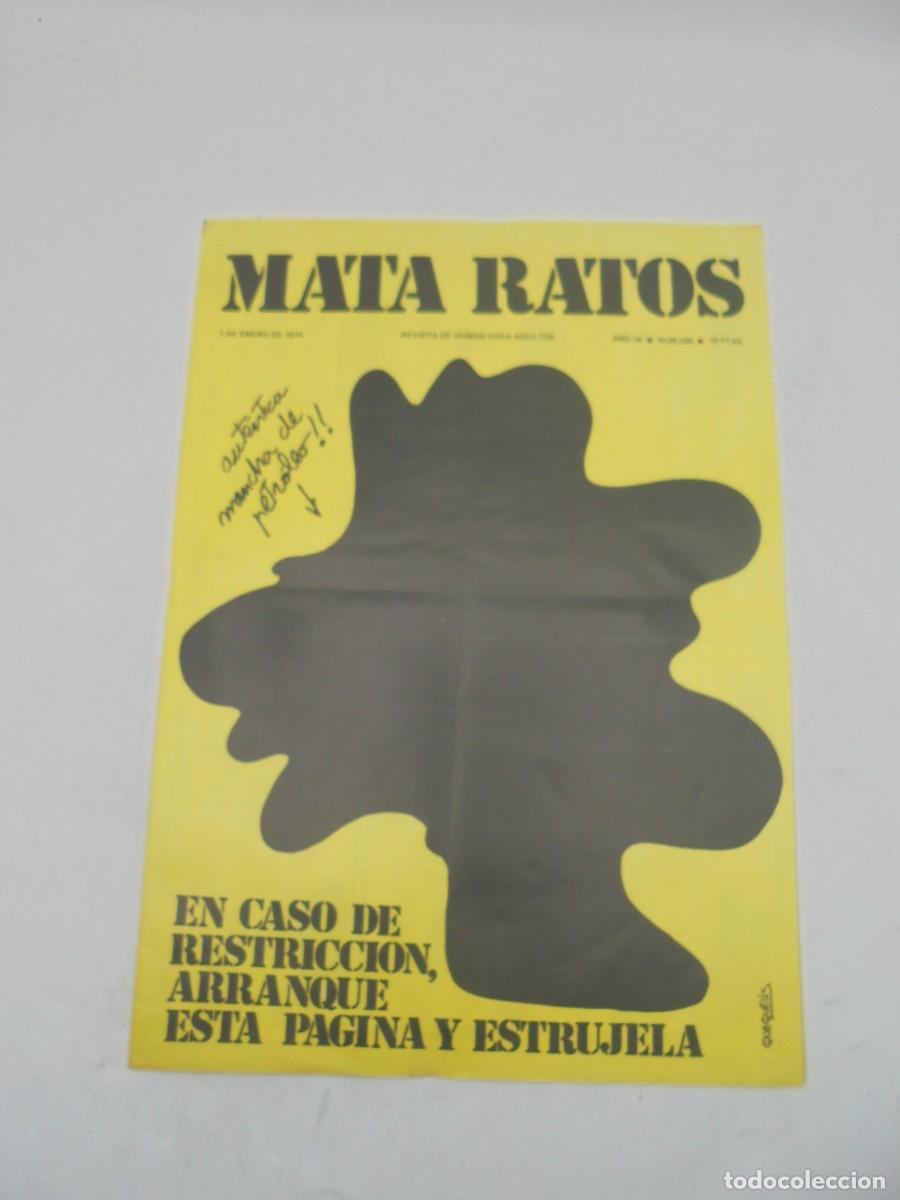 Zeitschriften: MATA RATOS. REVISTA DE HUMOR PARA ADULTOS. N&ordm;266. ENE.1974.EN CASO DE RESTRICCION ARRANQUE LA PAGINA