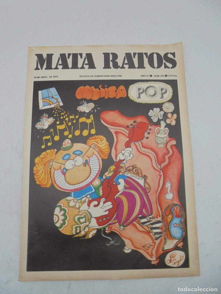 Zeitschriften: MATA RATOS. REVISTA DE HUMOR PARA ADULTOS. N&ordm;273. ABR. 1974. MUSICA POP.