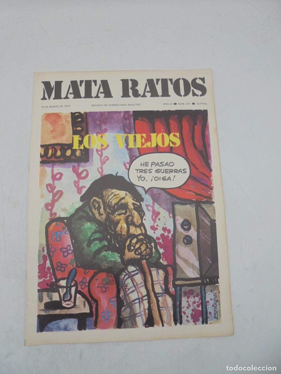 Zeitschriften: MATA RATOS. REVISTA DE HUMOR PARA ADULTOS. N&ordm;271. MAR. 1974. LOS VIEJOS.