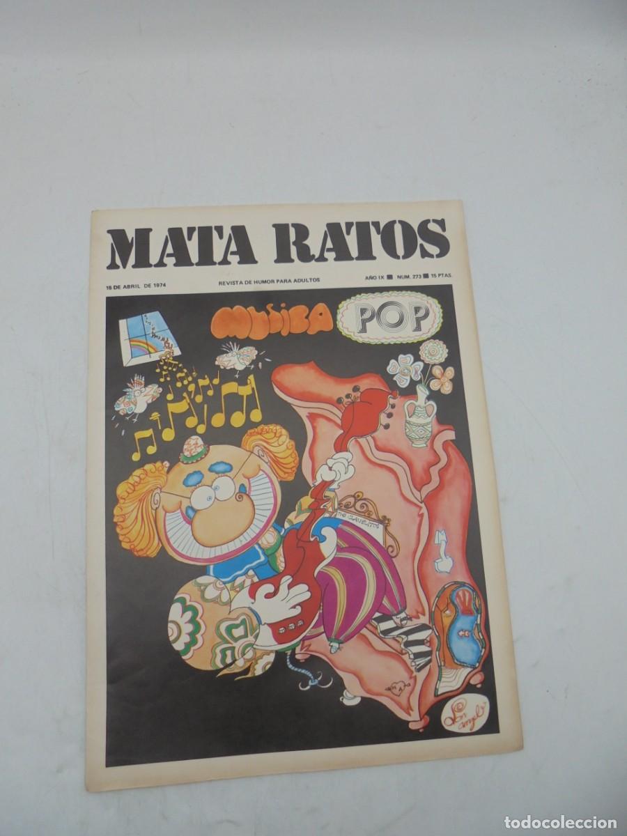 Zeitschriften: MATA RATOS. REVISTA DE HUMOR PARA ADULTOS. N&ordm;273. ABR. 1974. MUSICA POP.