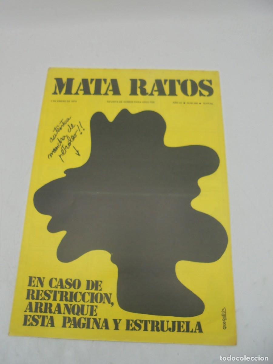Zeitschriften: MATA RATOS. REVISTA DE HUMOR PARA ADULTOS. N&ordm;266. ENE.1974.EN CASO DE RESTRICCION ARRANQUE LA PAGINA