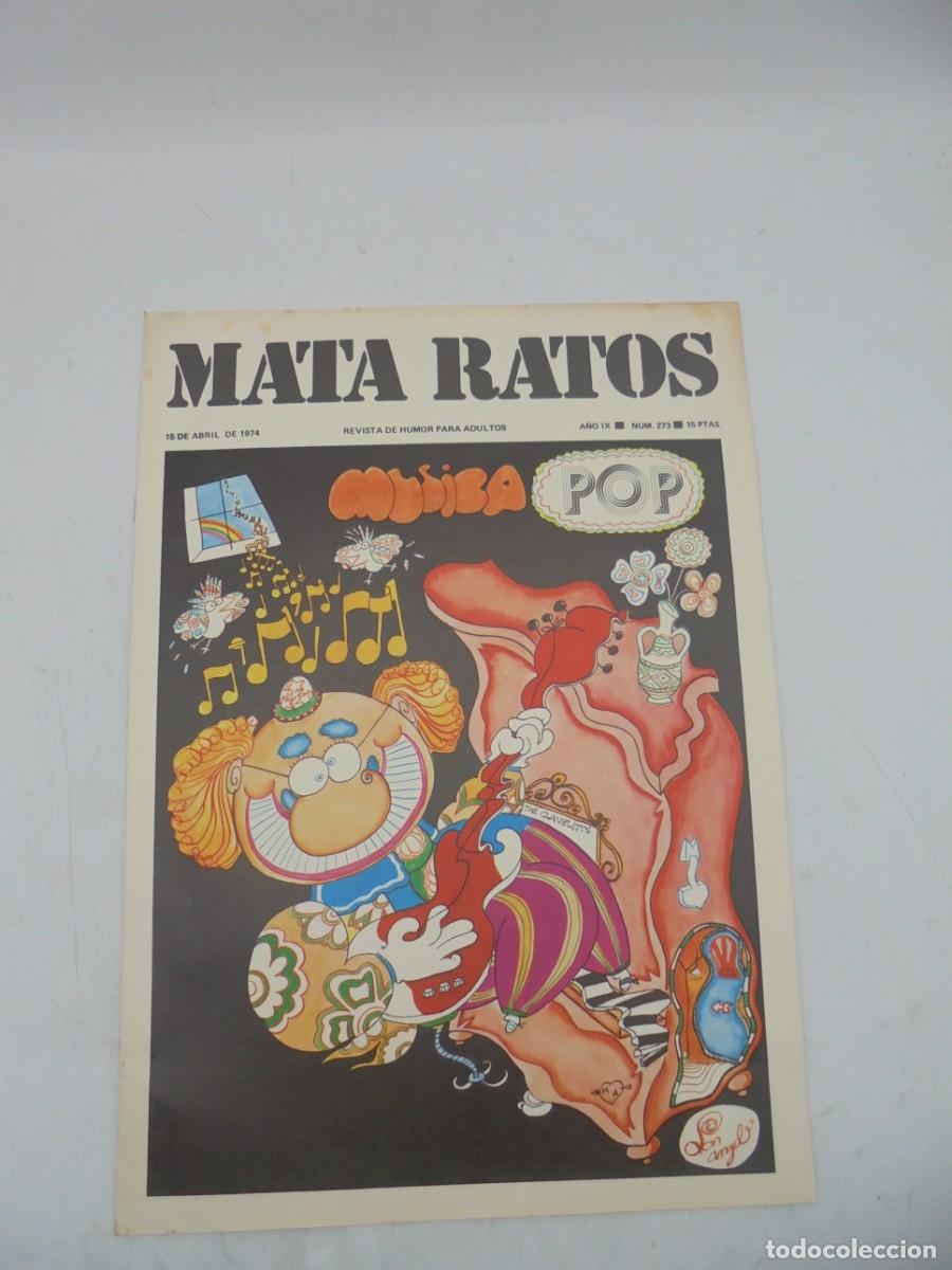 Zeitschriften: MATA RATOS. REVISTA DE HUMOR PARA ADULTOS. N&ordm;273. ABR. 1974. MUSICA POP.