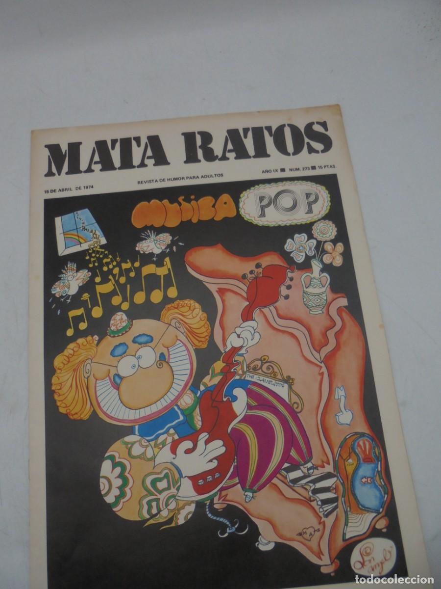 Zeitschriften: MATA RATOS. REVISTA DE HUMOR PARA ADULTOS. N&ordm;273. ABR. 1974. MUSICA POP.