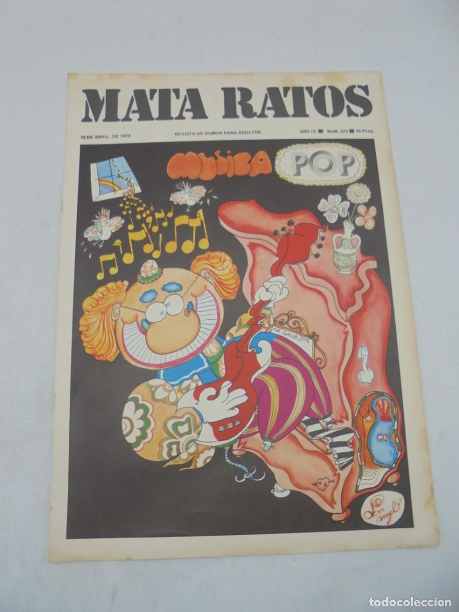 Zeitschriften: MATA RATOS. REVISTA DE HUMOR PARA ADULTOS. N&ordm;273. ABR. 1974. MUSICA POP.