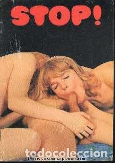 Magazines: STOP 1 numero uno 70s porn magazine Group sex skinny Teenage Girl hairy pussies color climax topsy