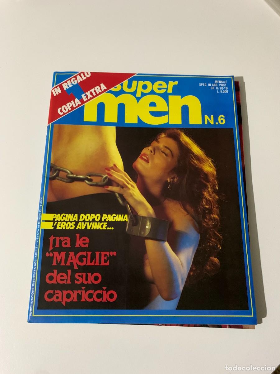 Magazines: SUPER MEN N.6 GIUGNO 1984 EDIZIONE PRODUZIONE PERIODICI PORNO MAGAZINE