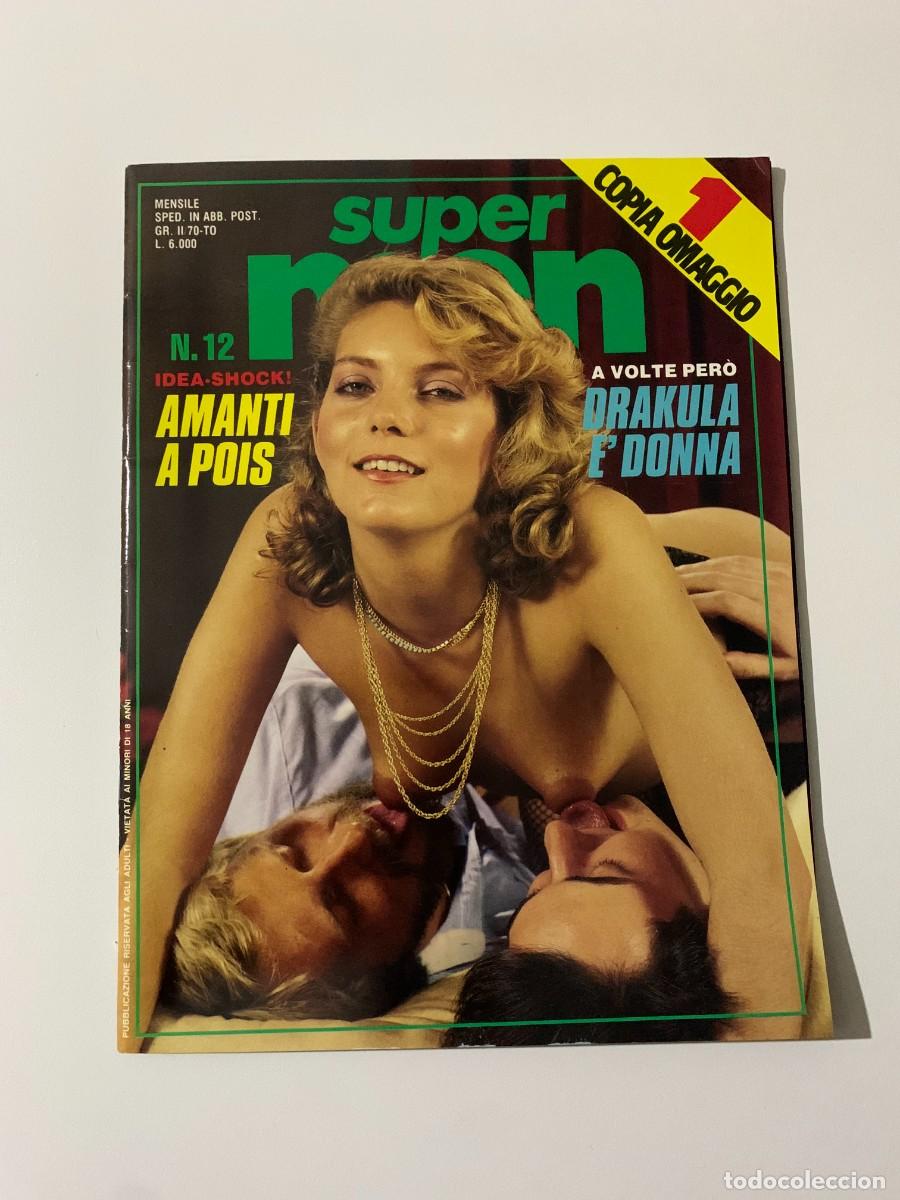 Magazines: SUPER MEN N.12 DICEMBRE 1985 EDIZIONE PRODUZIONE PERIODICI PORNO MAGAZINE