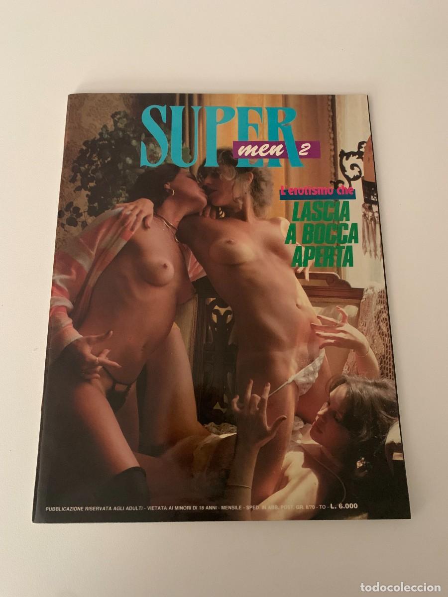Magazines: SUPER MEN N.2 FEBBRAIO 1986 EDIZIONE PRODUZIONE PERIODICI PORNO MAGAZINE