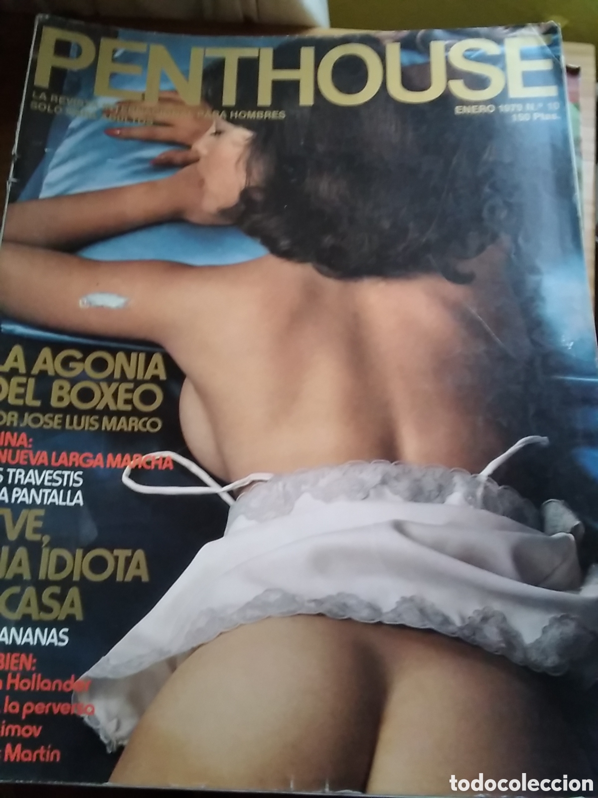 Journals: Penthouse espa&ntilde;ol revista erotica desnudos mujeres n&uacute;mero 10 a&ntilde;o 1979 enero