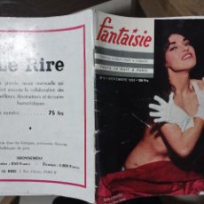 Revistas: FANTAISIE TODA LA NOCHE DE PARIS AÑO 1955 CABARET MUSIC HALL 52 PAGINAS