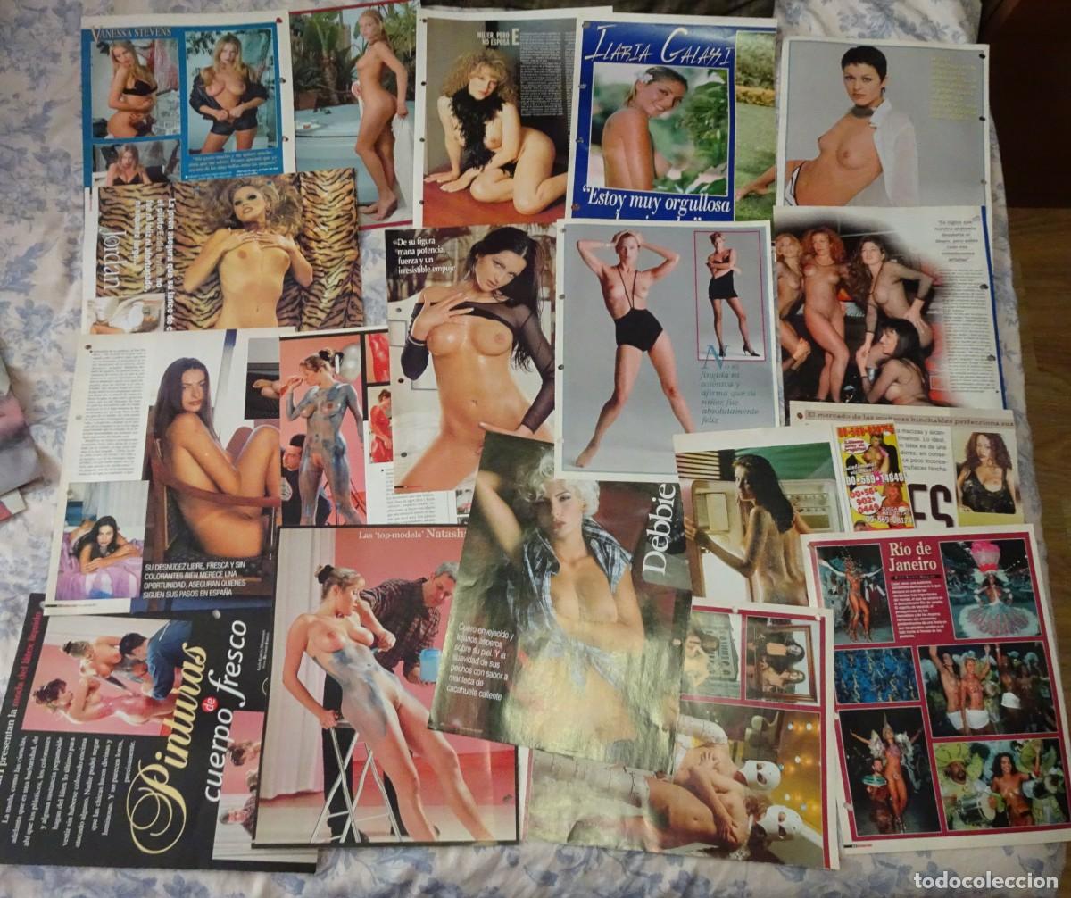 Zeitschriften: LOTE DE RECORTES DE DESNUDOS, INTERVIU , VER FOTOS
