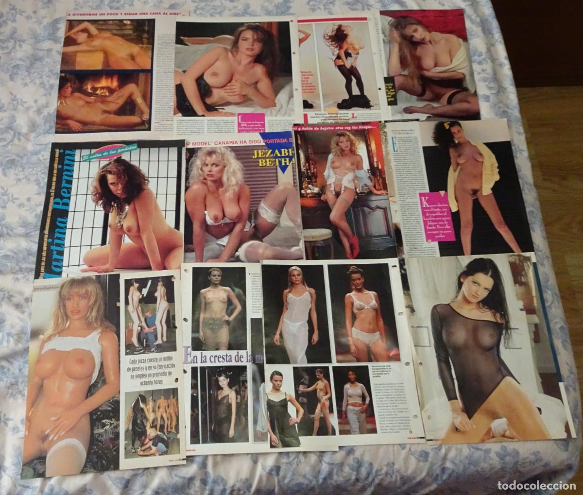 Zeitschriften: LOTE DE RECORTES DE DESNUDOS, INTERVIU , VER FOTOS