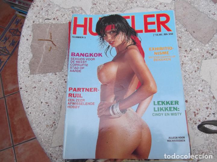Journals: hustler n&ordm; 3, revista erotica holandesa ,solo para adultos,