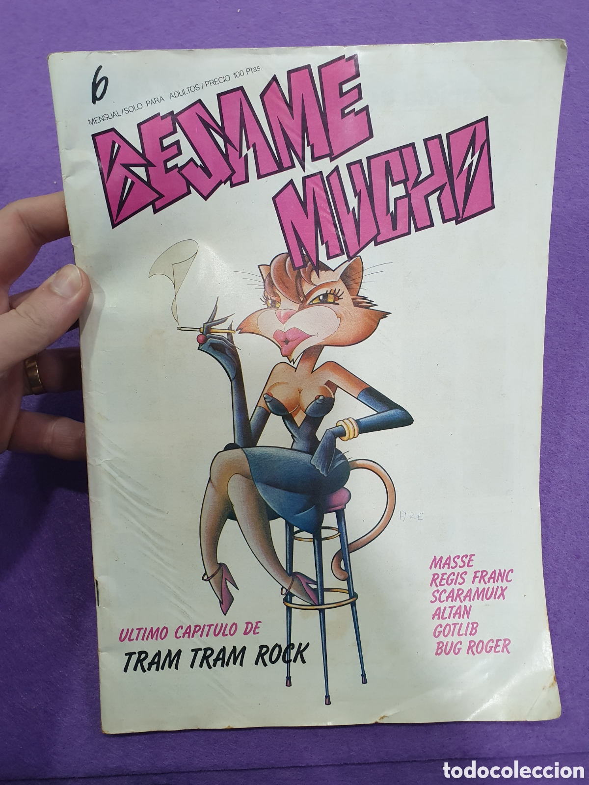 Journals: Revista para adultos. B&eacute;same mucho. N&deg;6. (L97)