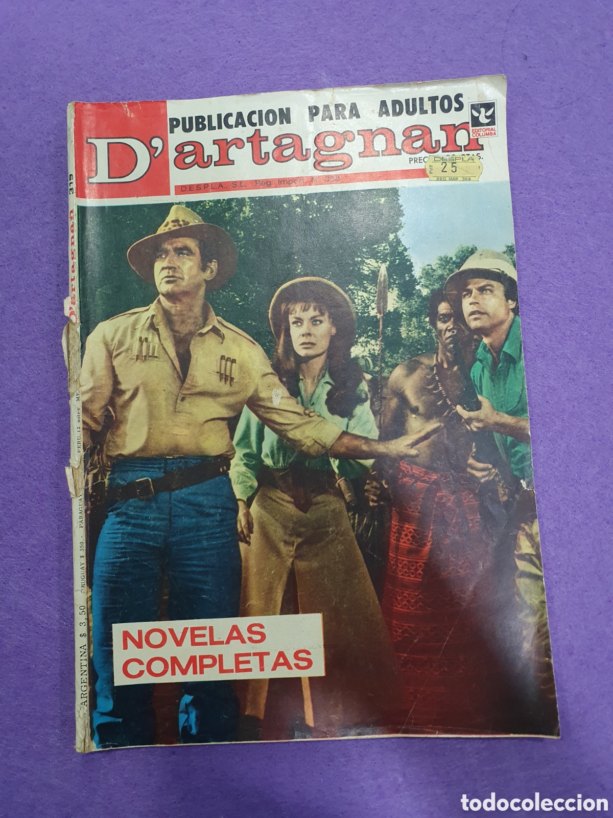 Journals: Revista para adultos Dartagnan. N&deg;319. (L97)