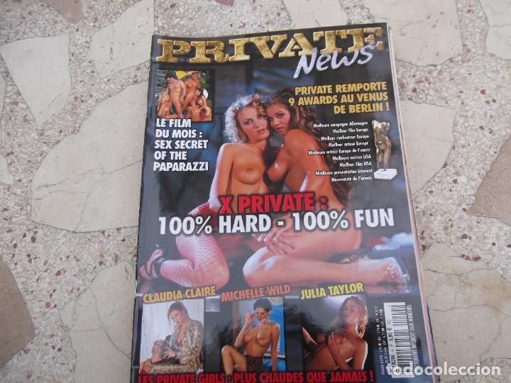 Revistas: private news n&ordm; 4, revista erotica francesa , solo para adultos