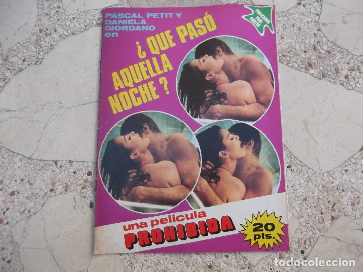 Journals: &iquest; que paso aquella noche?,foto novela , erotica