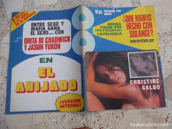 Journals: &iquest; que habeis hecho con solange ,interpretada christine galbo,foto novela , erotica