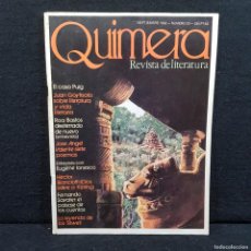Revistas: REVISTA - QUIMERA - Nº 23 - SEP 1982 - ED. MONTESINOS - REVISTA DE LITERATURA / 71