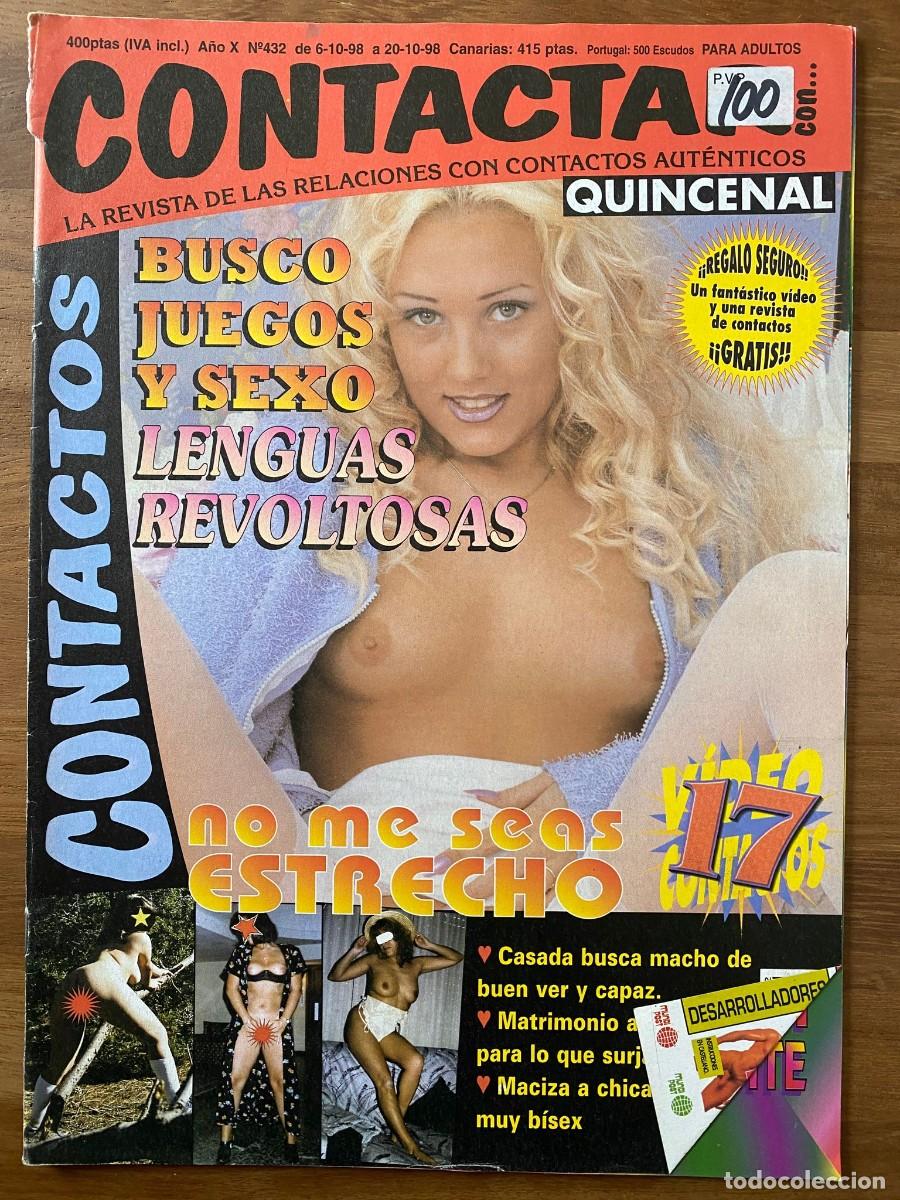 Journals: REVISTA CONTACTAR CON... N&ordm; 432 - ADULT SPANISH MAGAZINE