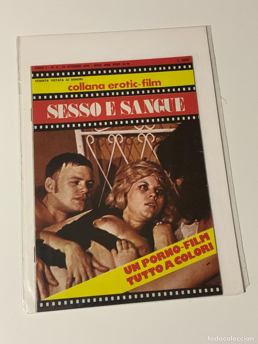 Journals: COLLANA EROTIC-FILM SESSO E SANGUE ANNO I N.4 INTERNATIONAL PAPER 27/10/1976