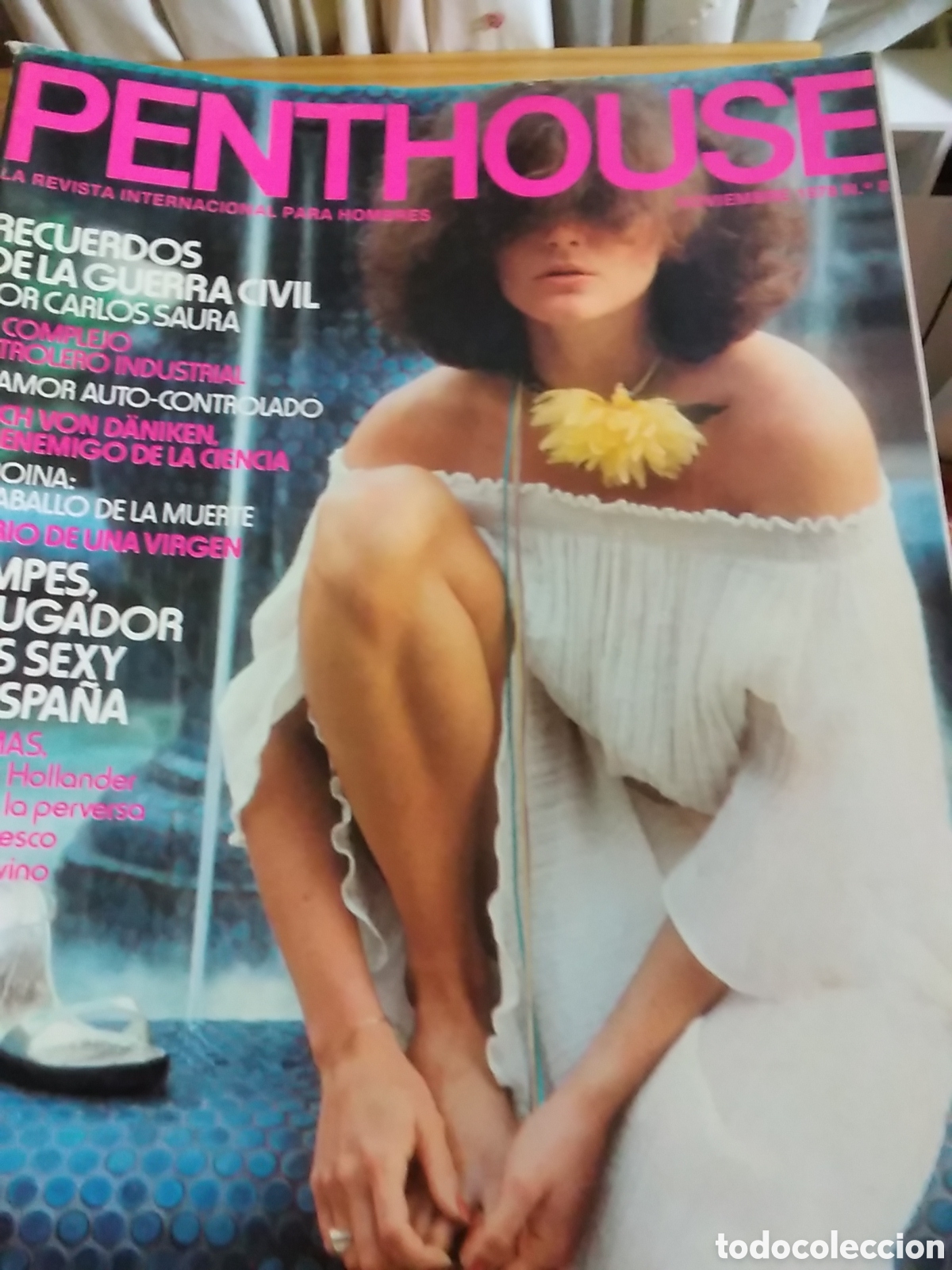 Zeitschriften: Penthouse espa&ntilde;ol revista erotica n&uacute;mero 8 a&ntilde;o 1978 noviembre Eva Ionesco fotograf&iacute;as