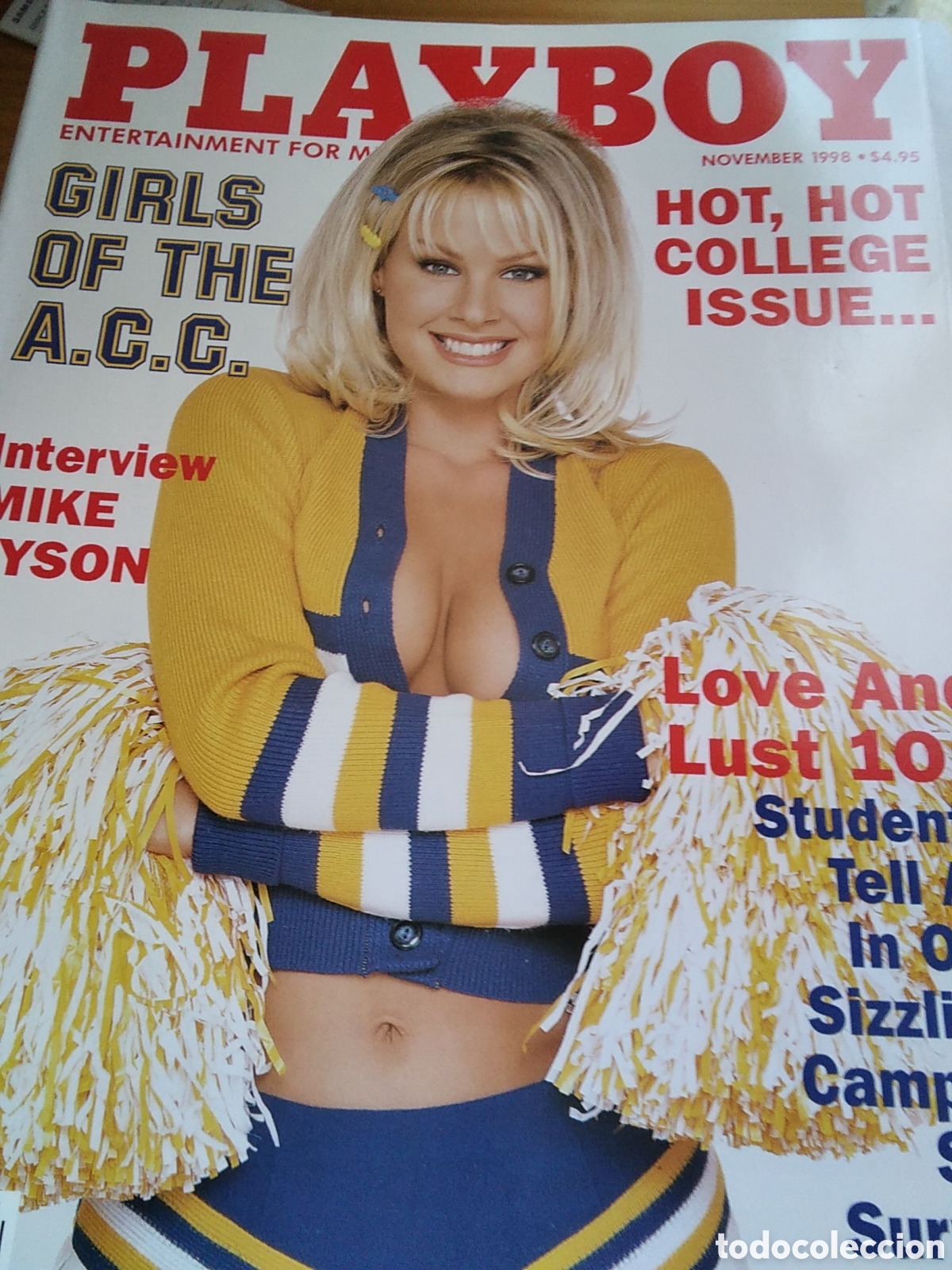 Journals: Playboy americano mensual revista erotica desnudos mujeres 1998 noviembre Jennifer tutor