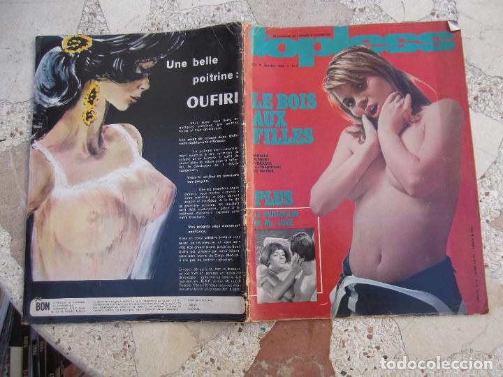 Journals: topless n&ordm; 3, les bois aux filles, con poster tipo fotonovela, erotica francesa, 1968