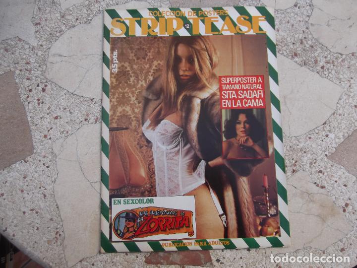 Journals: strip tease n&ordm; 12, super poster tama&ntilde;o natural, sita sadafi en la cama