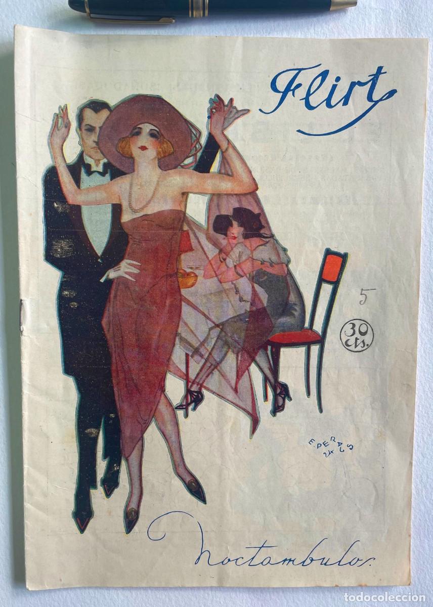 Magazines: VINTAGE ANTIUA REVISTA EROTICA. REVISTA FLIRT. Febrero de 1925.