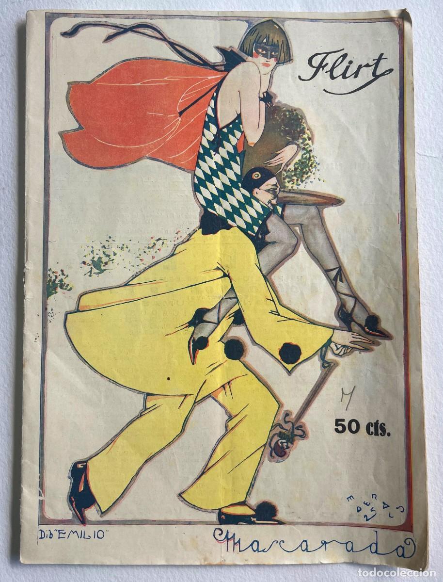 Magazines: RETRO VINTAGE- EROTICA: REVISTA FLIRT. N&ordm; 106. 22 de Febrero de 1925.