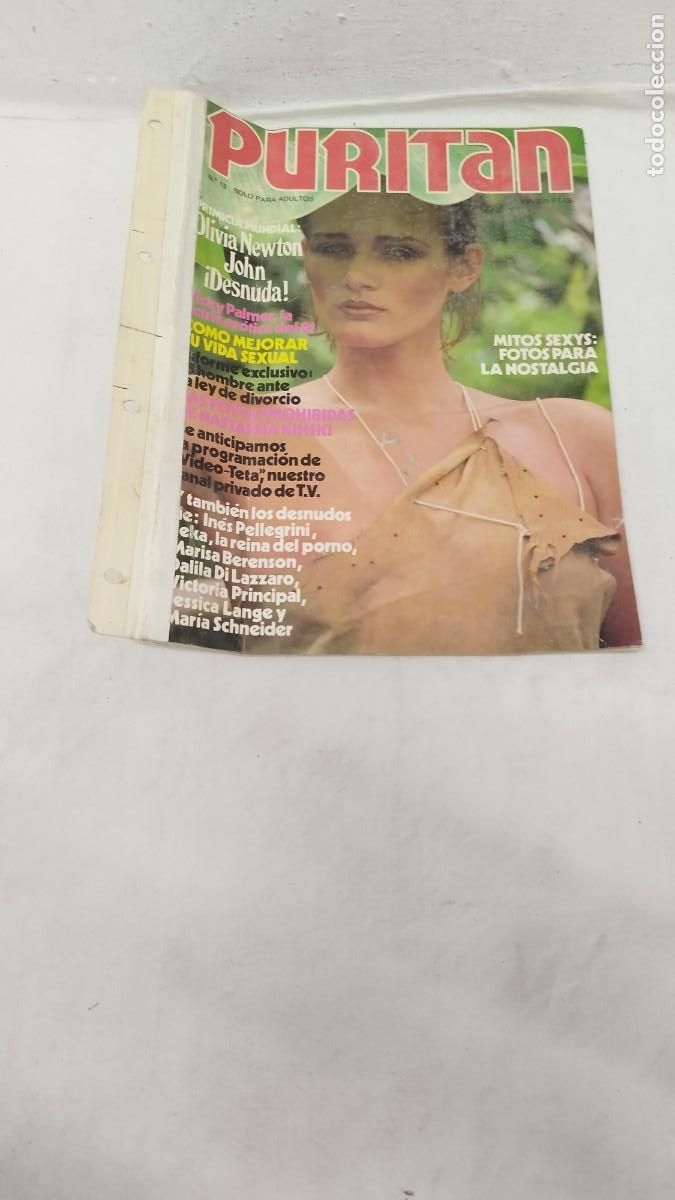 Journals: Antigua Revista Puritan N&deg;13,Olivia Newton John desnuda.Erotica para adultos
