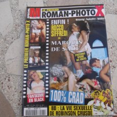 Revistas: ROMAN -PHOTO, Nº 21, MARQUES DE SADE, REVISTA EROTICA FRANCESA , SOLO PARA ADULTOS