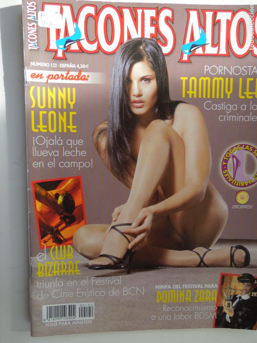 Zeitschriften: TACONES ALTOS REVISTA N&ordm; 122 - TAMMY LEE PORNO STAR - FETICHISMO - ZAPATOS ,SOLO PARA ADULTOS