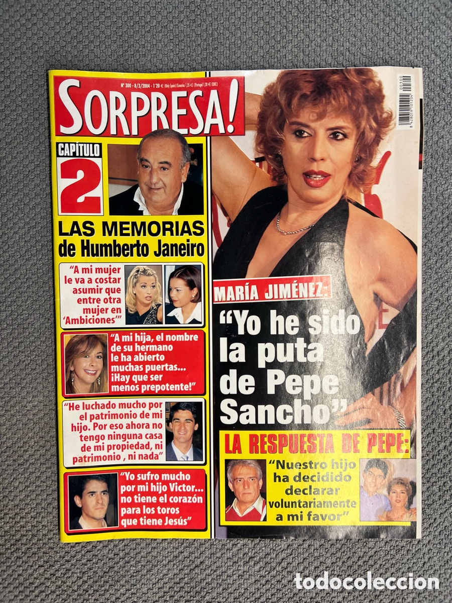 sorpresa. revista semanal no.300 (a.2004) maria - Compra venta en  todocoleccion