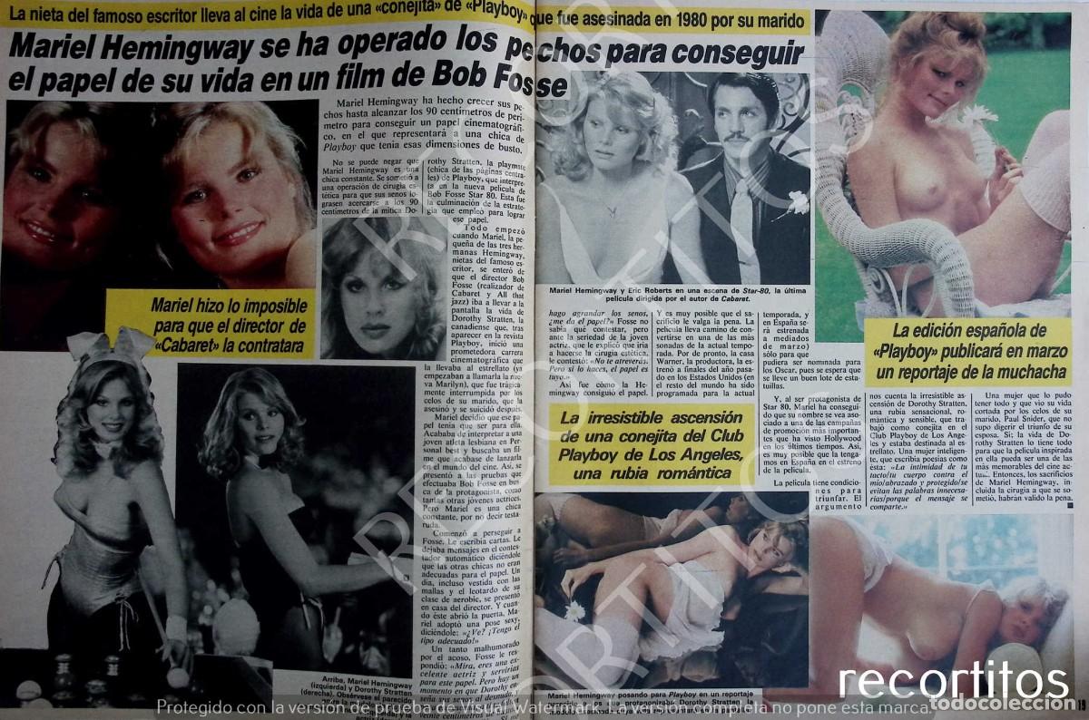 Journals: MARIEL HEMINGWAY PLAYBOY CONEJITA