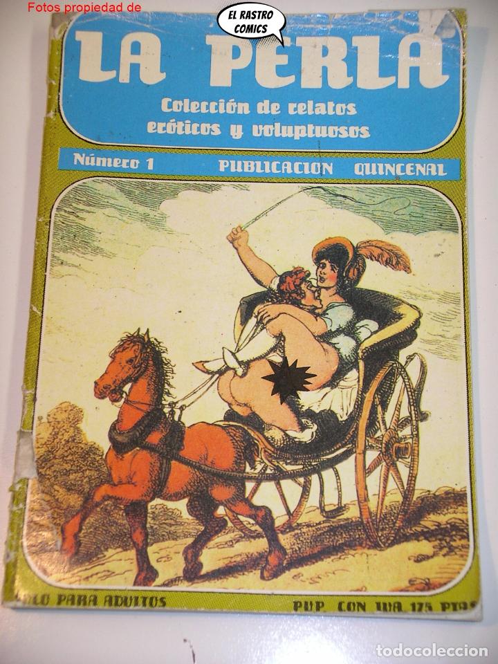 Revistas: La Perla n&ordm; 1 uno, , ed. Beta 1987, relatos eroticos y voluptosos, porno, adultos, erotico, XXX