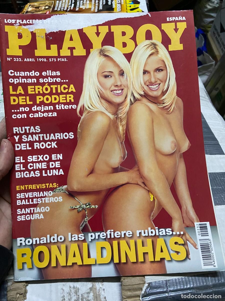 Magazines: REVISTA PLAYBOY # 233 ABRIL 1998 RONALDINHAS HOLLY JOAN HART SANTIAGO SEGURA INCLUYE POSTER