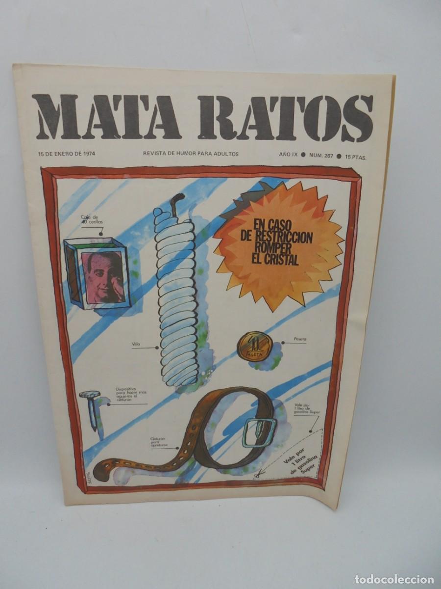 Zeitschriften: MATA RATOS. REVISTA DE HUMOR PARA ADULTOS. N&ordm;267. ENE. 1974.EN CASO DE RESTRICCION ROMPER EL CRISTAL