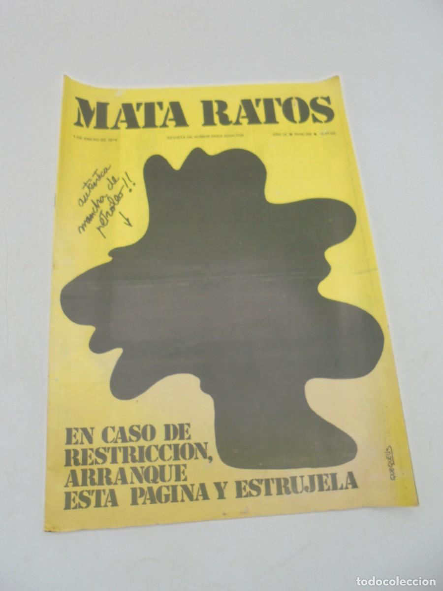 Zeitschriften: MATA RATOS. REVISTA DE HUMOR PARA ADULTOS. N&ordm;266. ENE.1974.EN CASO DE RESTRICCION ARRANQUE LA PAGINA
